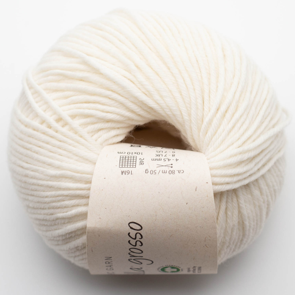 BC Garn Semilla Grosso GOTS - 001 Natur