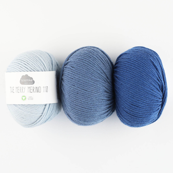 Kremke The Merry Merino 110 GOTS - 21 - Baby Blue