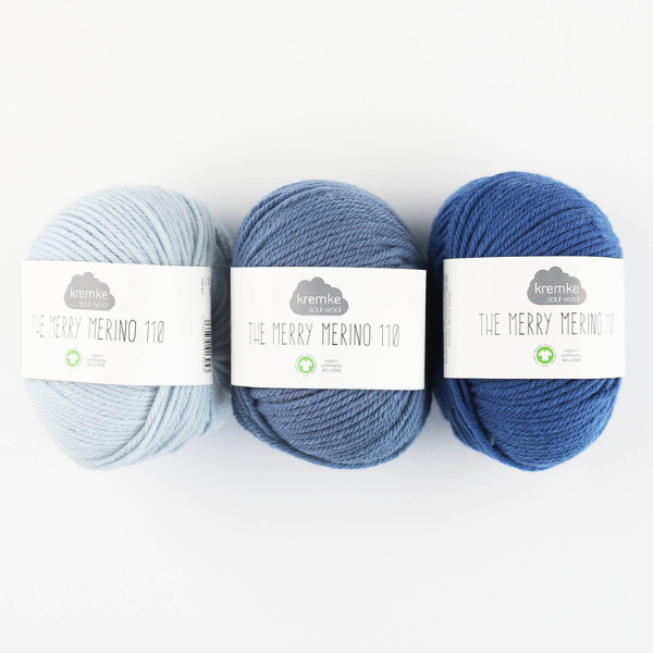 Kremke The Merry Merino 110 GOTS - 21 - Baby Blue
