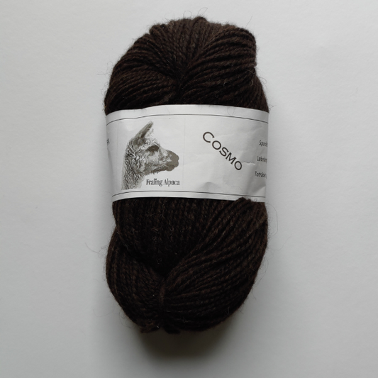Fraling Alpaca Cosmo (Mørkebrun)