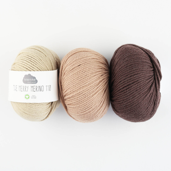 Kremke The Merry Merino 110 GOTS - 06 - Coffee