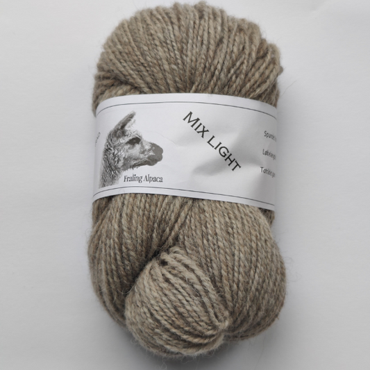 Fraling Alpaca Mix Light (Lys grå)