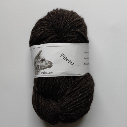 Fraling Alpaca Pingu (Mørkegrå)
