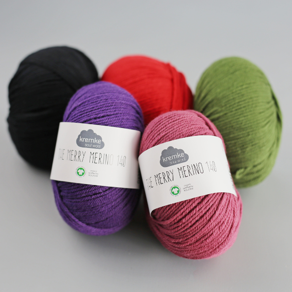 Kremke The Merry Merino 220 GOTS - 04 - Brown Grey