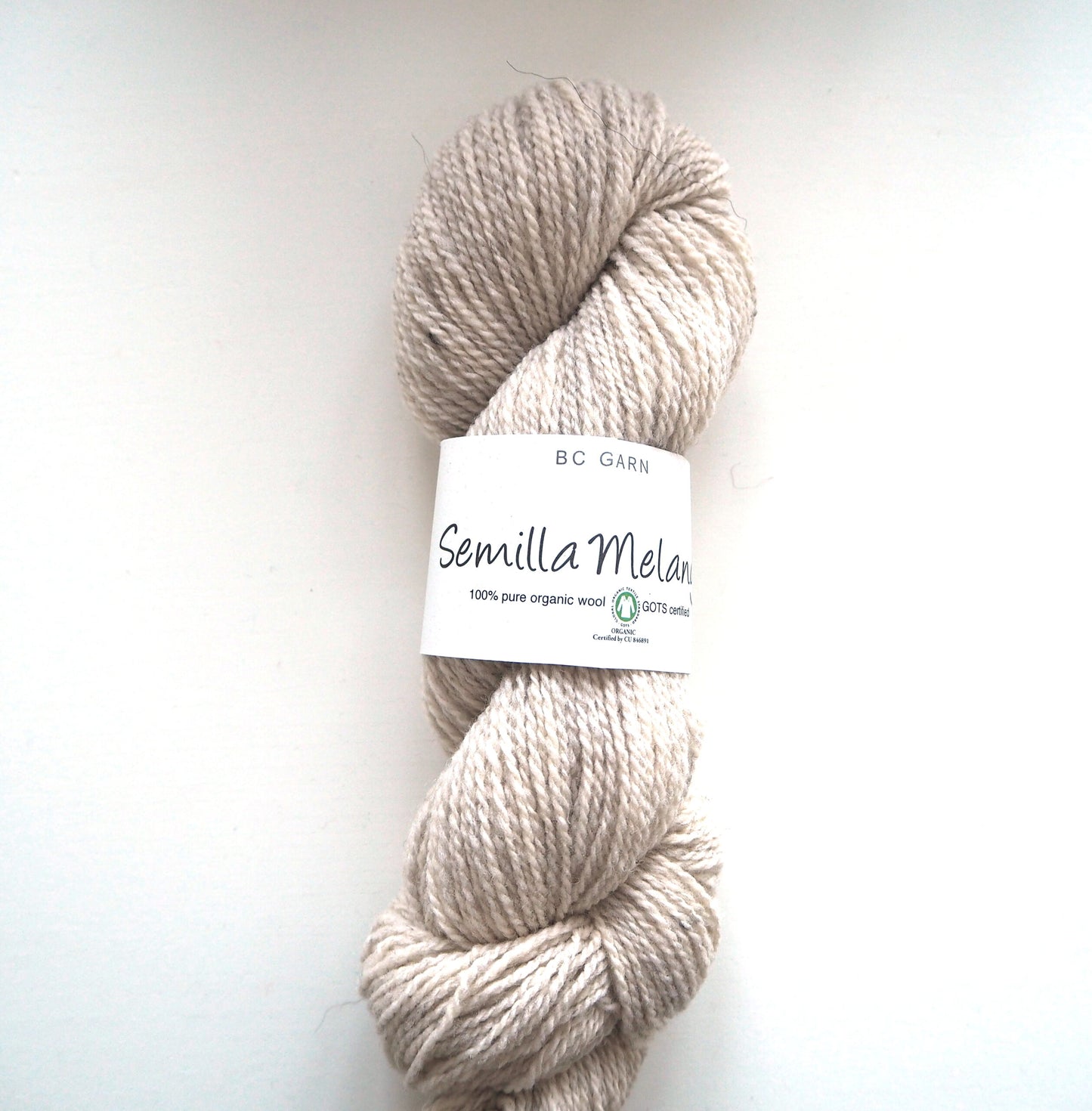 BC Garn Semilla Melange 01 Råhvid