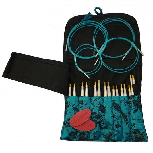 HiyaHiya Bamboo Premium Udskiftelige Rundpinde sæt (Small)