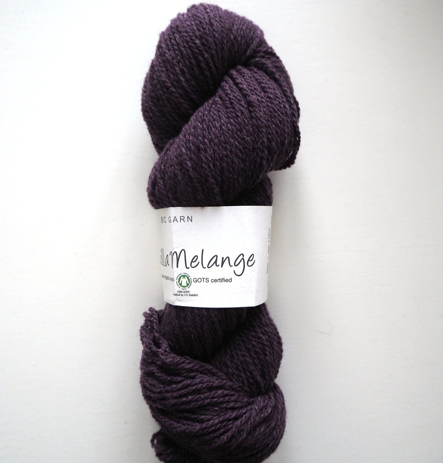 BC Garn Semilla Melange 14 Mørk Lilla