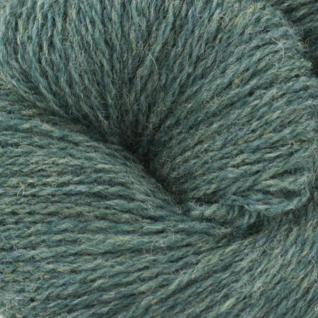 BC Garn Bio Shetland 12 Støvet Grøn