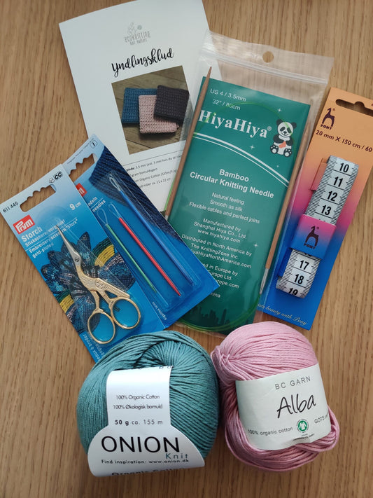 Strikkekit for begyndere