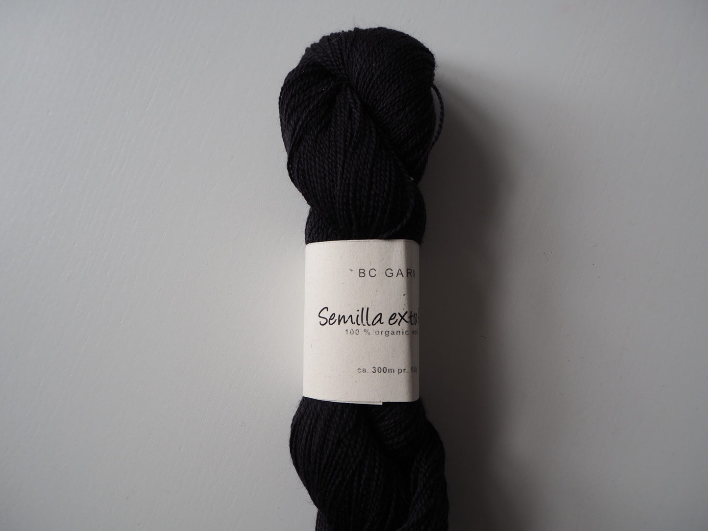 BC Garn Semilla Extra Fino 02 Sort