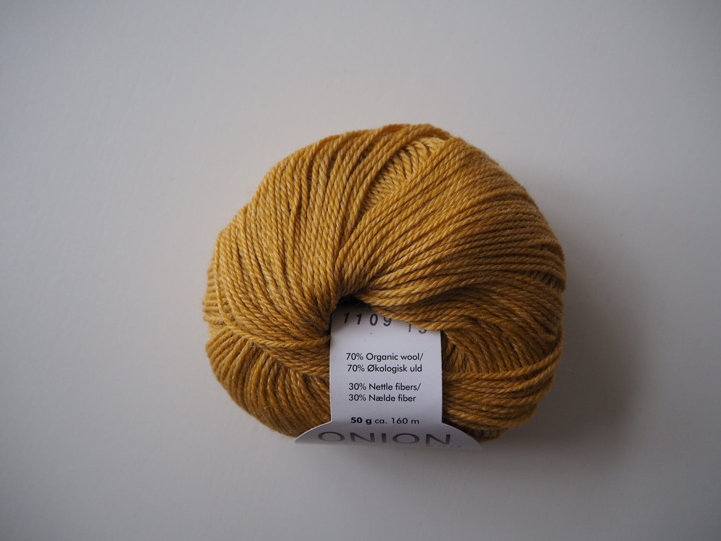 Onion No. 3 Organic Wool + Nettles 1109 Karry