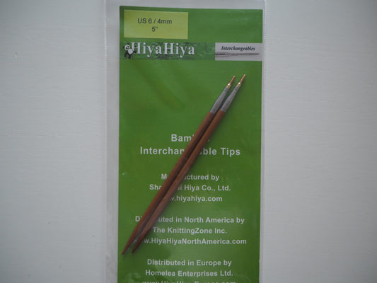 HiyaHiya Bamboo Udskiftelige Rundpinde 4,0 mm