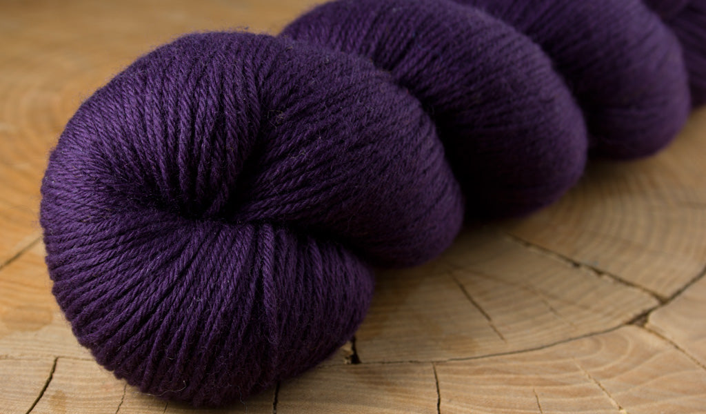 Rosy Green Wool Cheeky Merino Joy 101 Blackberry