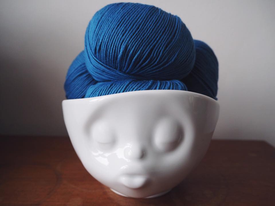 BC Garn Alba 12 Koboltblå