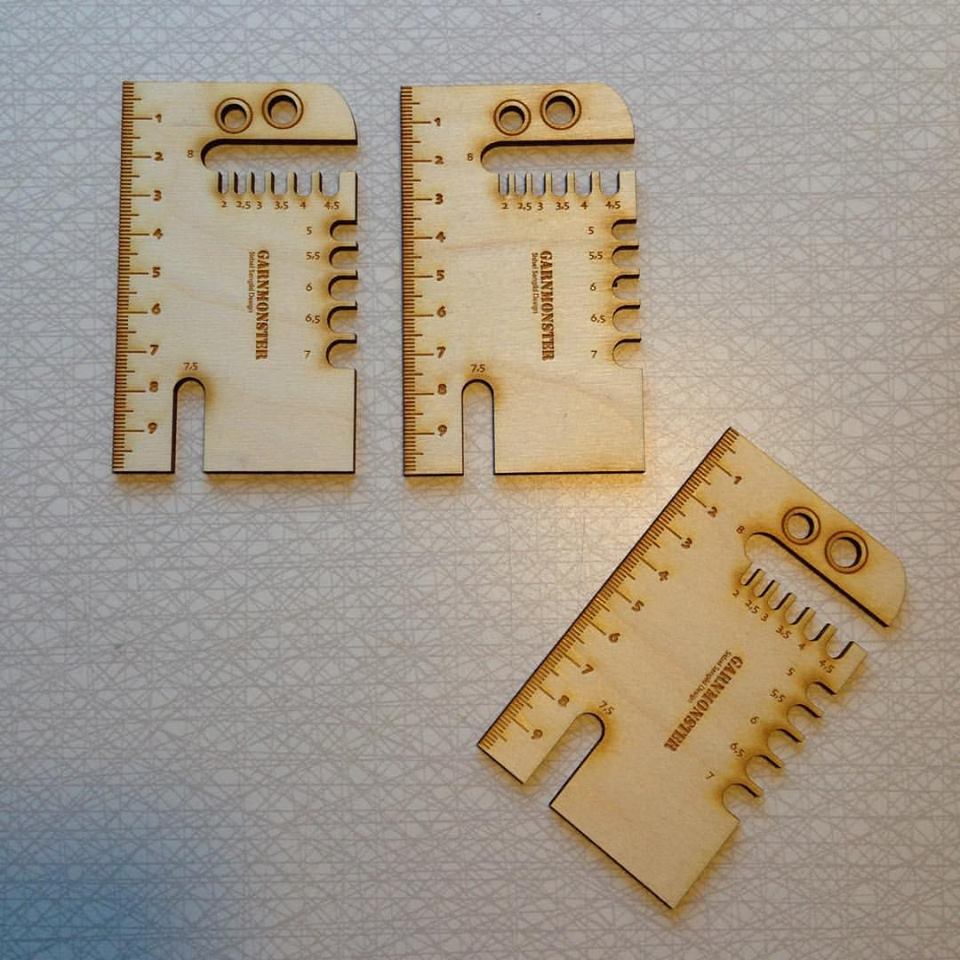 Garnmonster Birkefinér