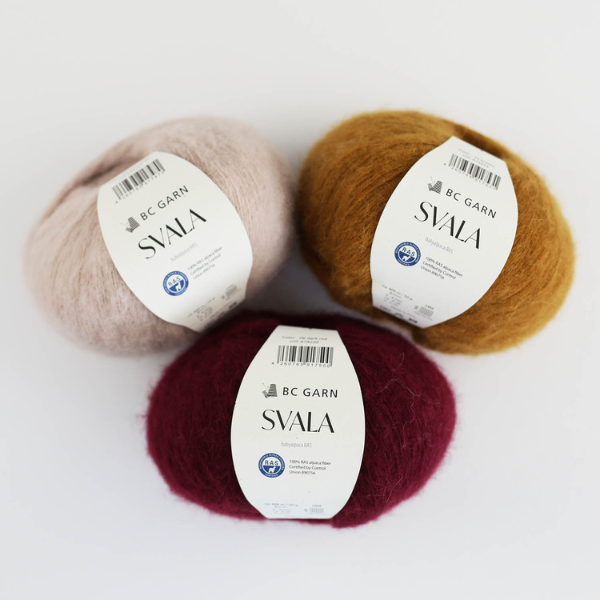 BC Garn Svala - 02 - Lys gammelrosa