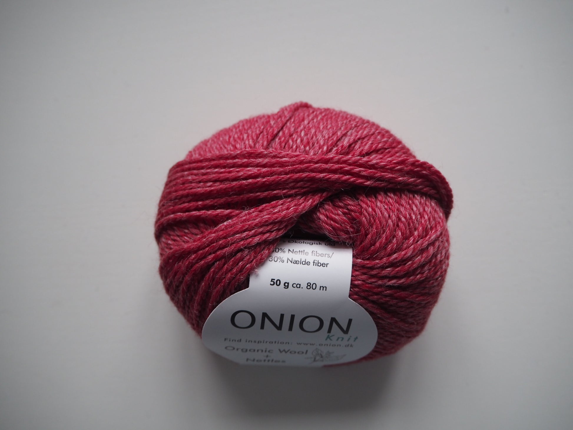 Onion No. 6 Organic Wool + Nettles 613 Rød