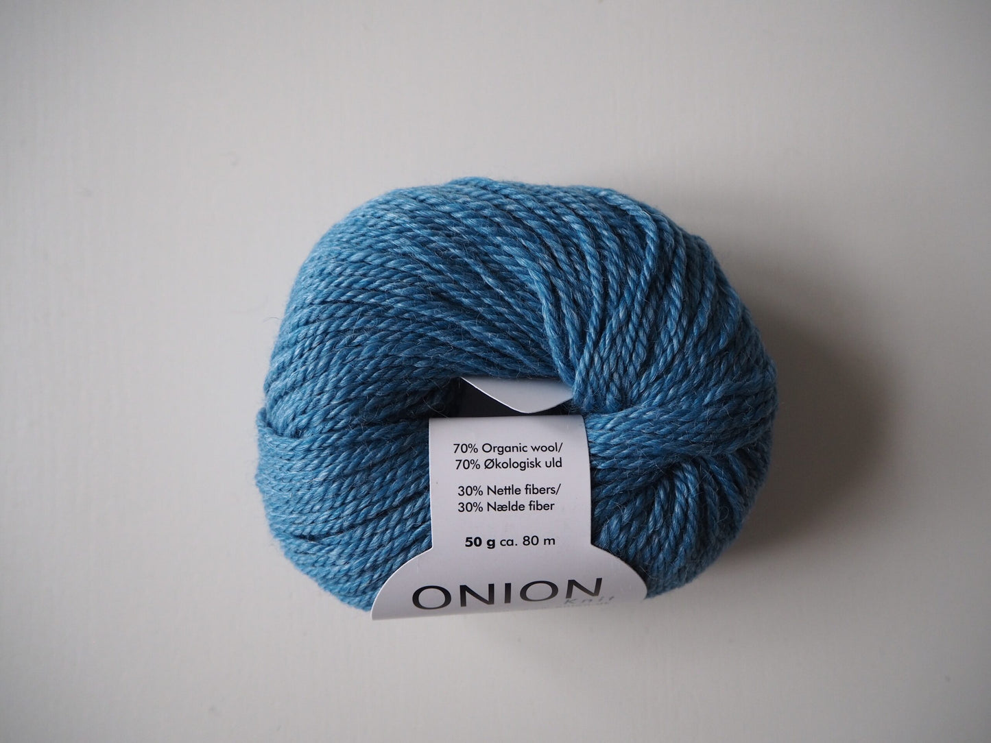 Onion No. 6 Organic Wool + Nettles 627 Blå