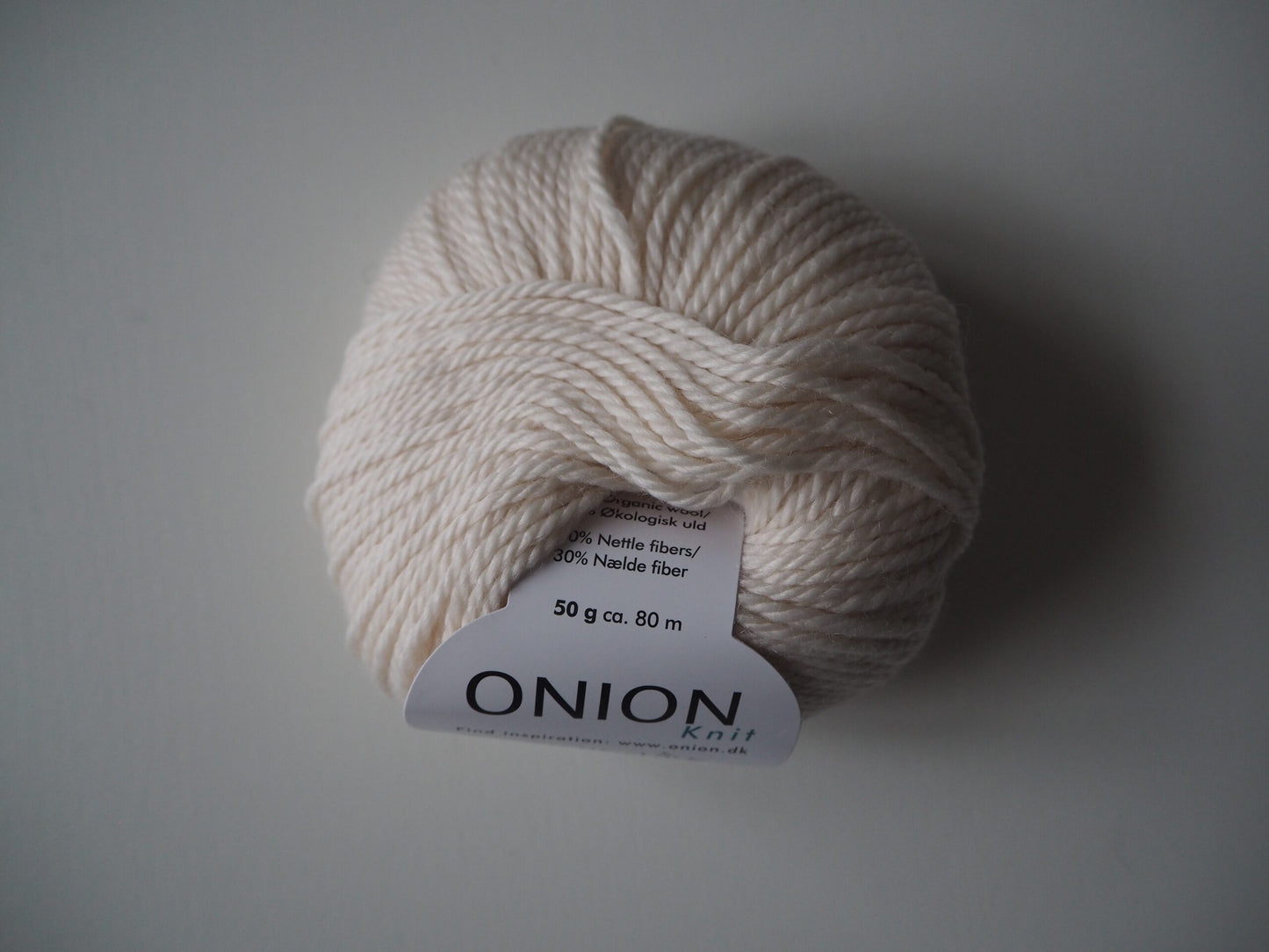 Onion No. 6 Organic Wool + Nettles 609 Råhvid
