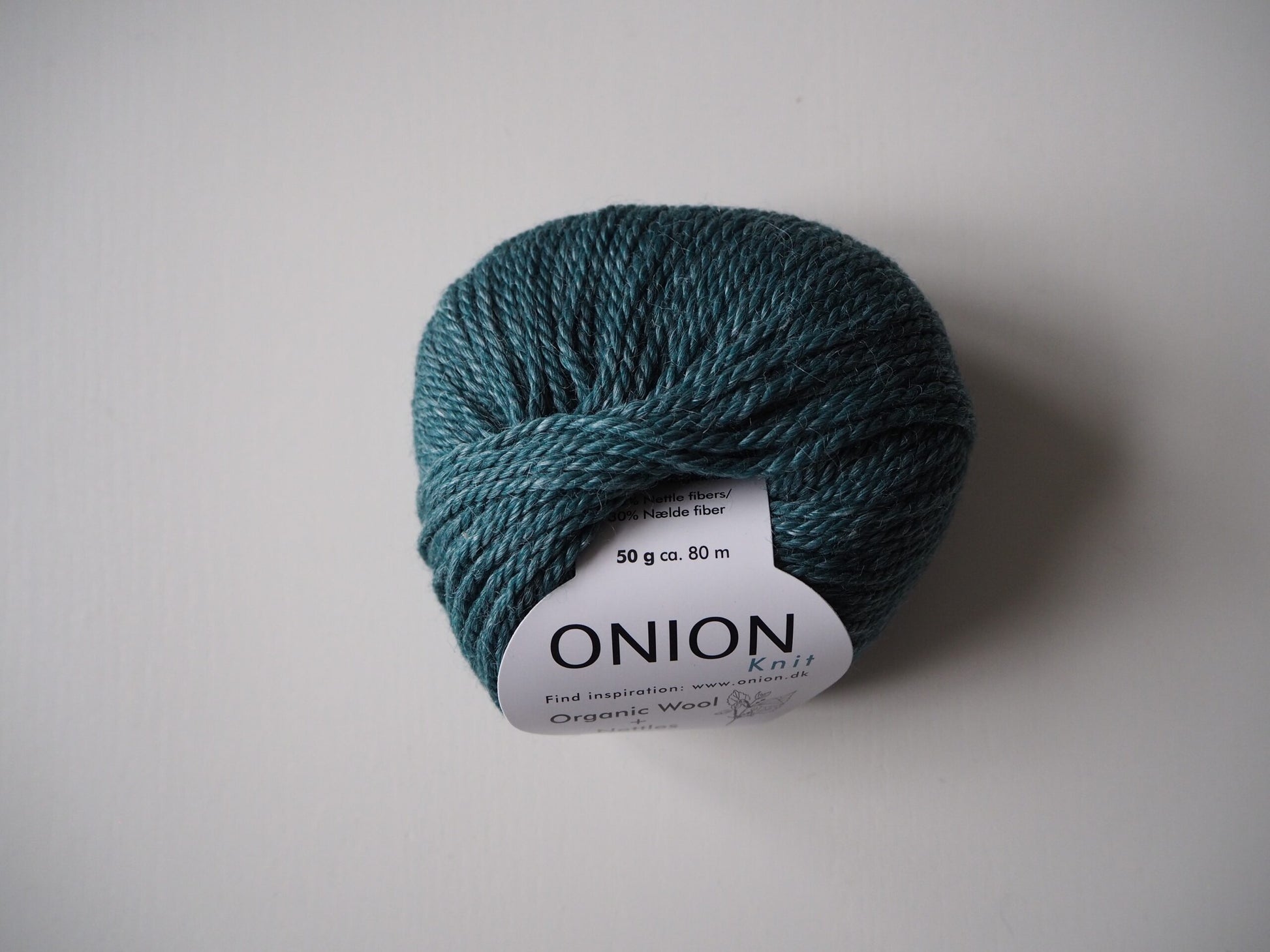 Onion No. 6 Organic Wool + Nettles 608 Petrol