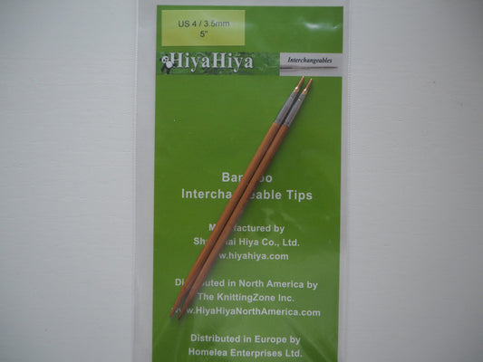 HiyaHiya Bamboo Udskiftelige Rundpinde 3,5 mm