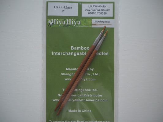HiyaHiya Bamboo Udskiftelige Rundpinde 4,5 mm