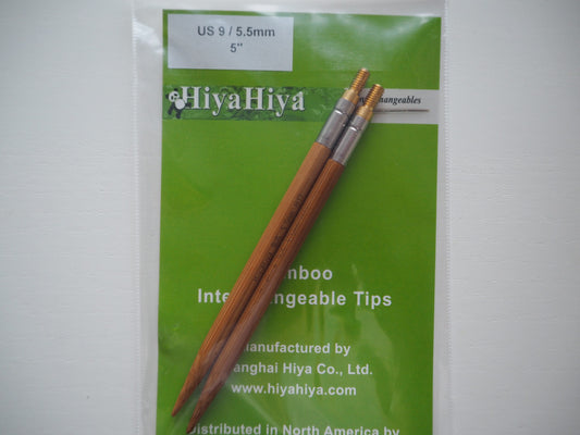 HiyaHiya Bamboo Udskiftelige Rundpinde 5,5 mm