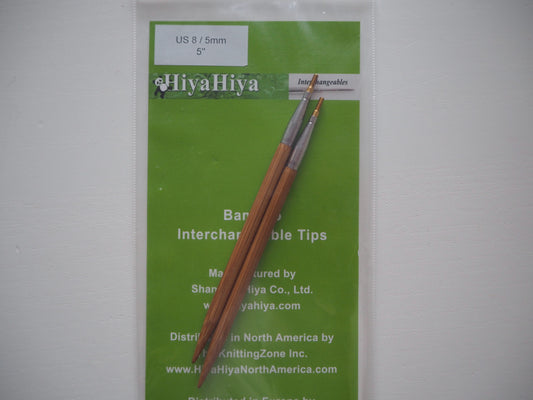 HiyaHiya Bamboo Udskiftelige Rundpinde 5,0 mm