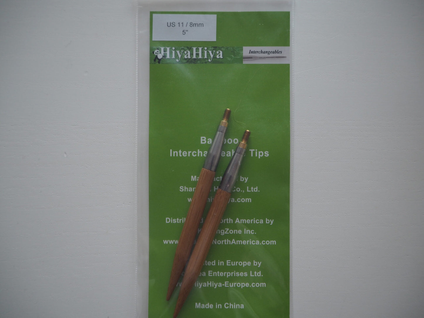 HiyaHiya Bamboo Udskiftelige Rundpinde 8,0 mm